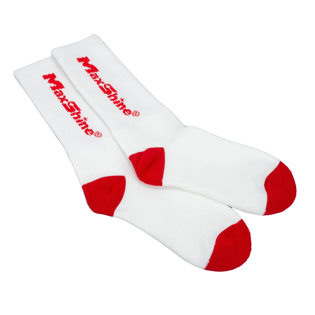 MaxShine Athletic Crew Socks