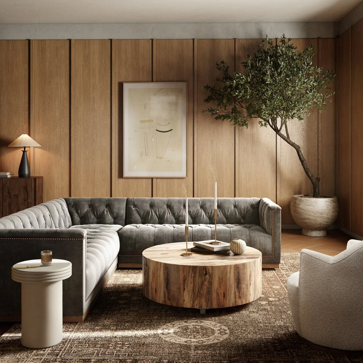 Maxx 3-Piece Sectional, Sapphire Birch