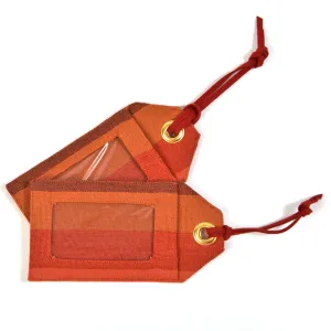 Mayamam Stripe Luggage Tags | Pumpkin Spice