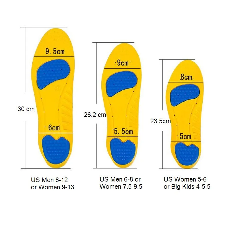 Memory Foam Gel Insoles