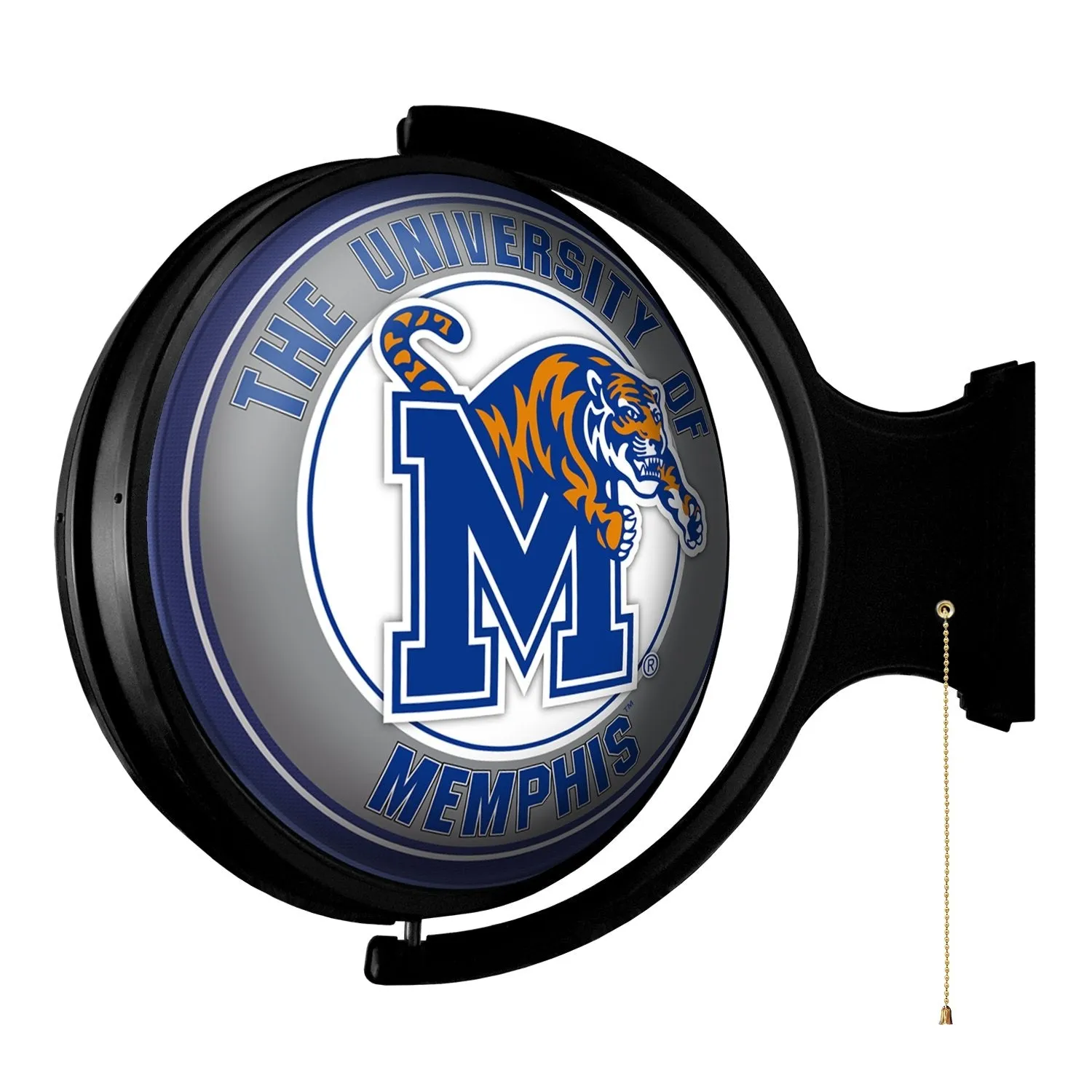 Memphis Tigers: Original Round Rotating Lighted Wall Sign