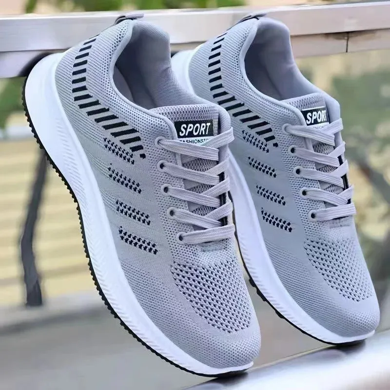 Men Vulcanized Walking Running Shoes Unisex Casual Sneakers