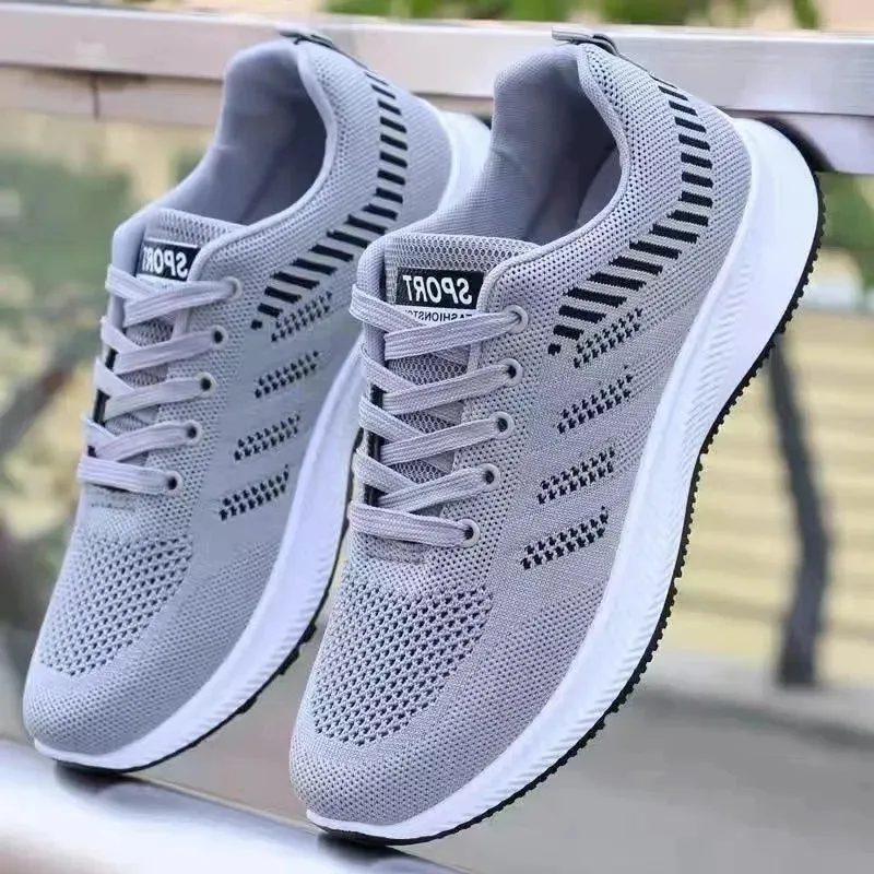 Men Vulcanized Walking Running Shoes Unisex Casual Sneakers