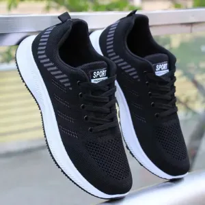 Men Vulcanized Walking Running Shoes Unisex Casual Sneakers