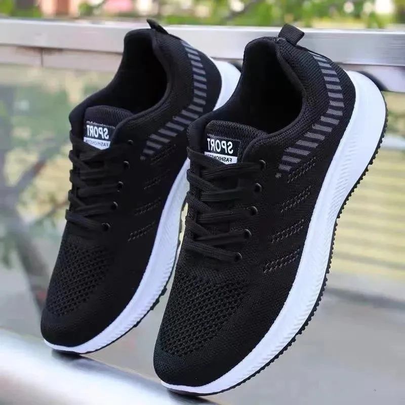 Men Vulcanized Walking Running Shoes Unisex Casual Sneakers