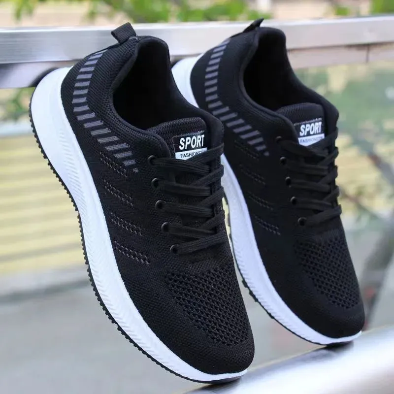 Men Vulcanized Walking Running Shoes Unisex Casual Sneakers