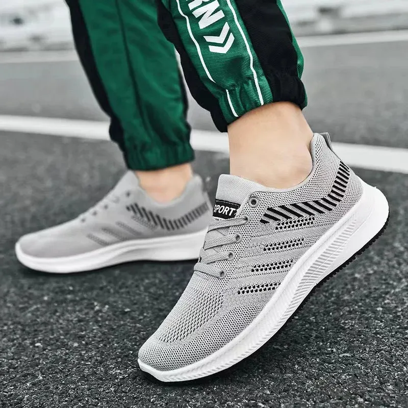 Men Vulcanized Walking Running Shoes Unisex Casual Sneakers