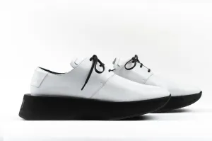 Men - White Leather