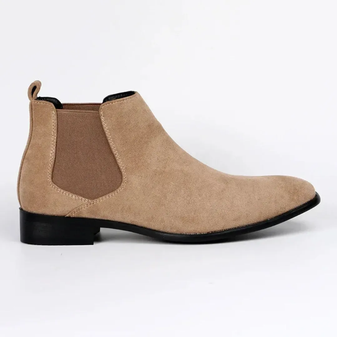 Men's Casual Chelsea Slip On Boots | Ankle