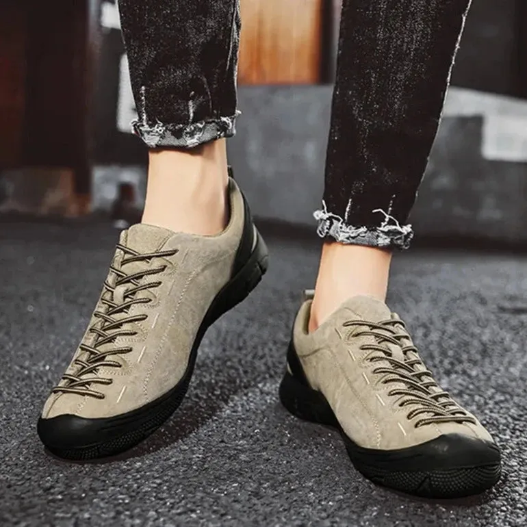 Men's Leather Walking Shoes