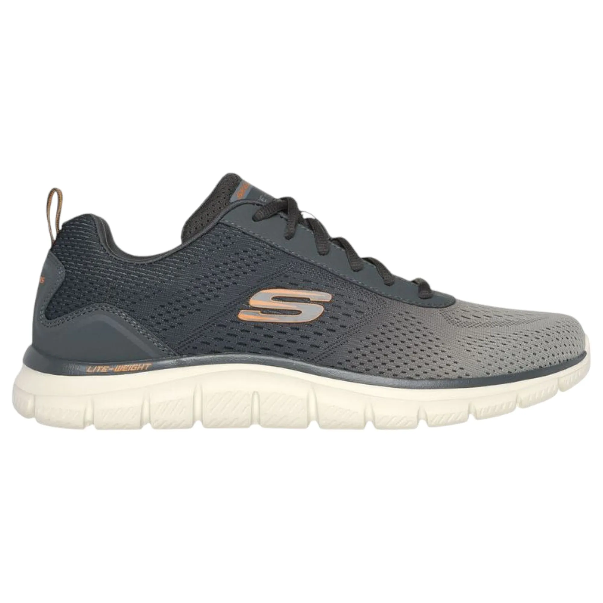 Mens Skechers Track Ripkent Olive Lace Up Athletic Shoes