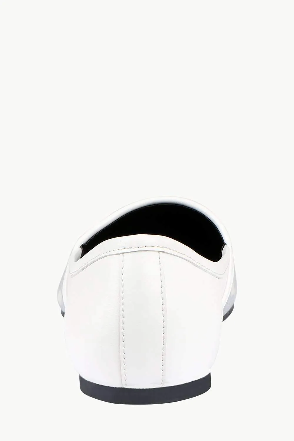 Men's White Jacquard Slip-On Juttis