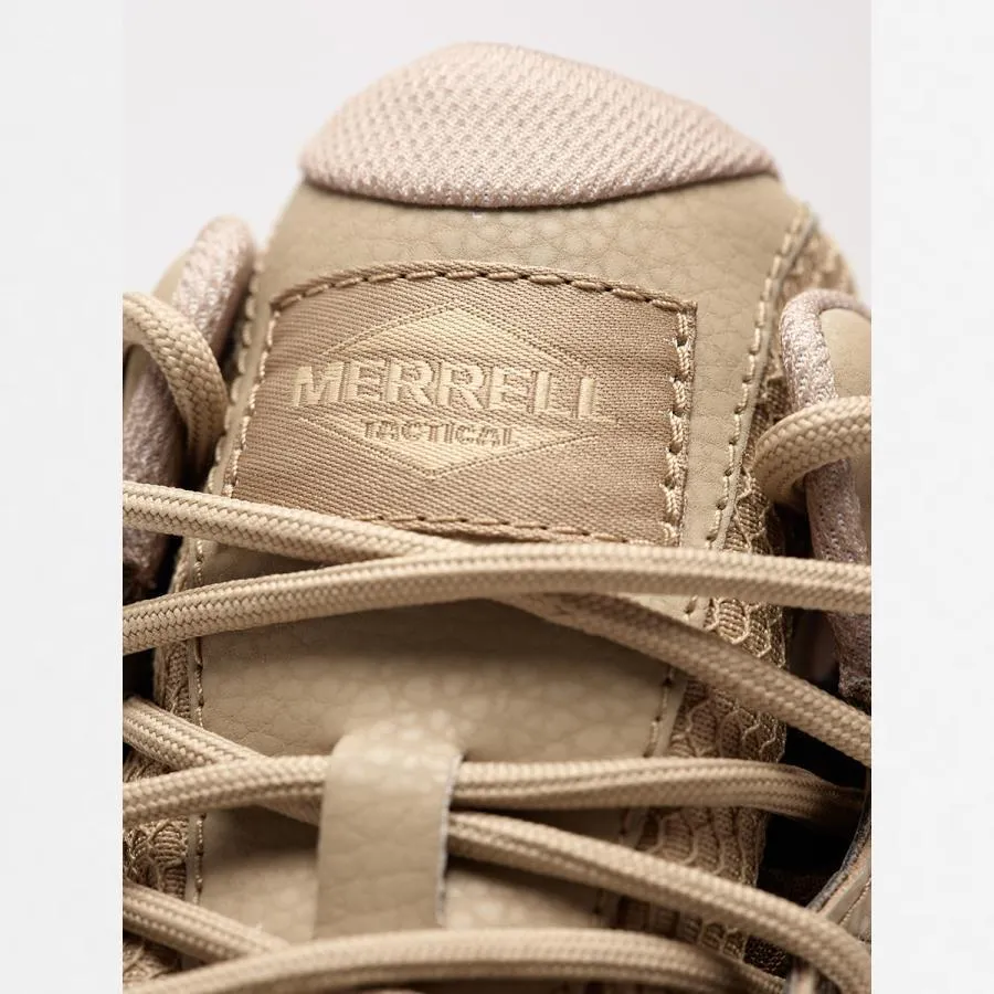Merrell Men's Moab 3 Tactical WP Wide Width Dark Coyote Leather J004111W