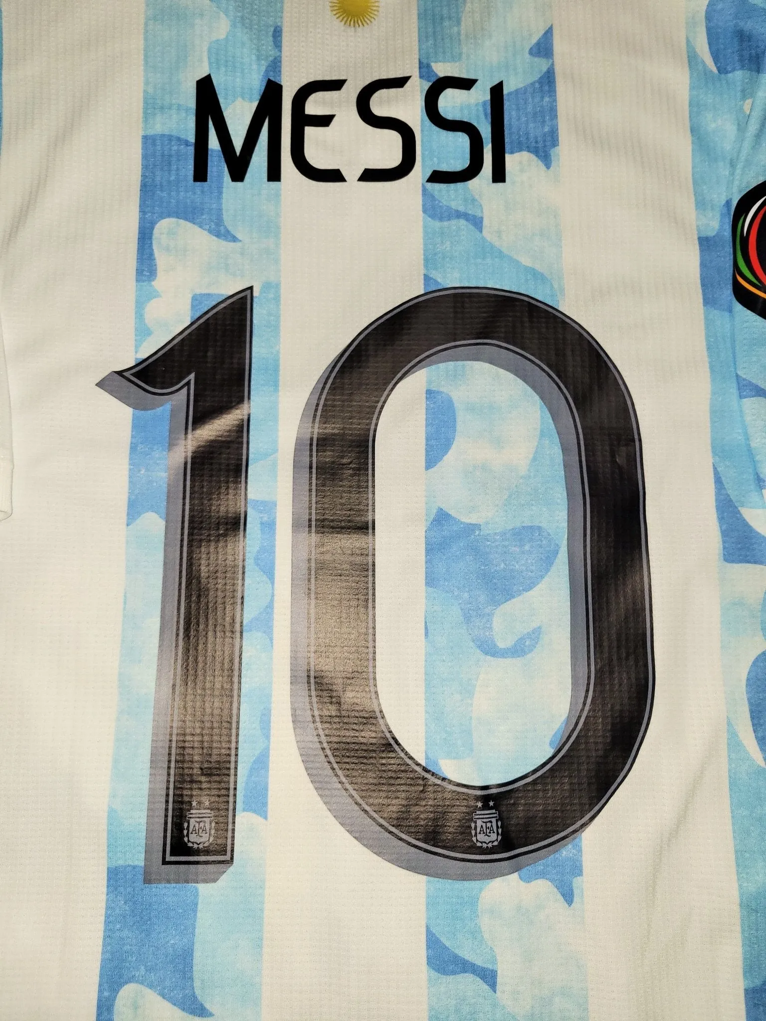 Messi Argentina 2020 2021 2022 FINALISSIMA PLAYER ISSUE Heat.Rdy Home Jersey Shirt Camiseta M SKU# FS6568