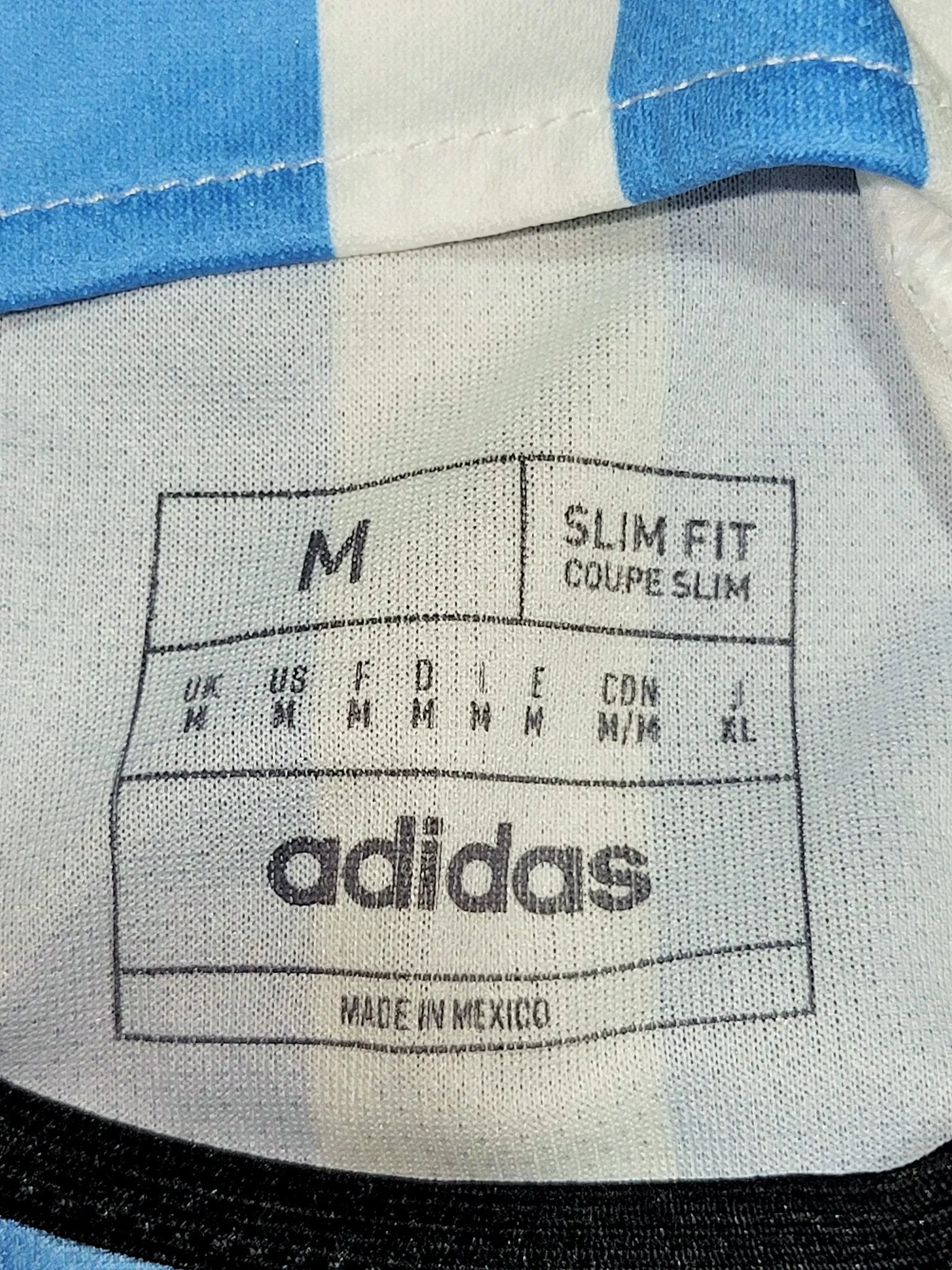 Messi Argentina 2022 WORLD CUP FINAL Home Soccer Jersey Shirt BNWT M SKU# HF2158