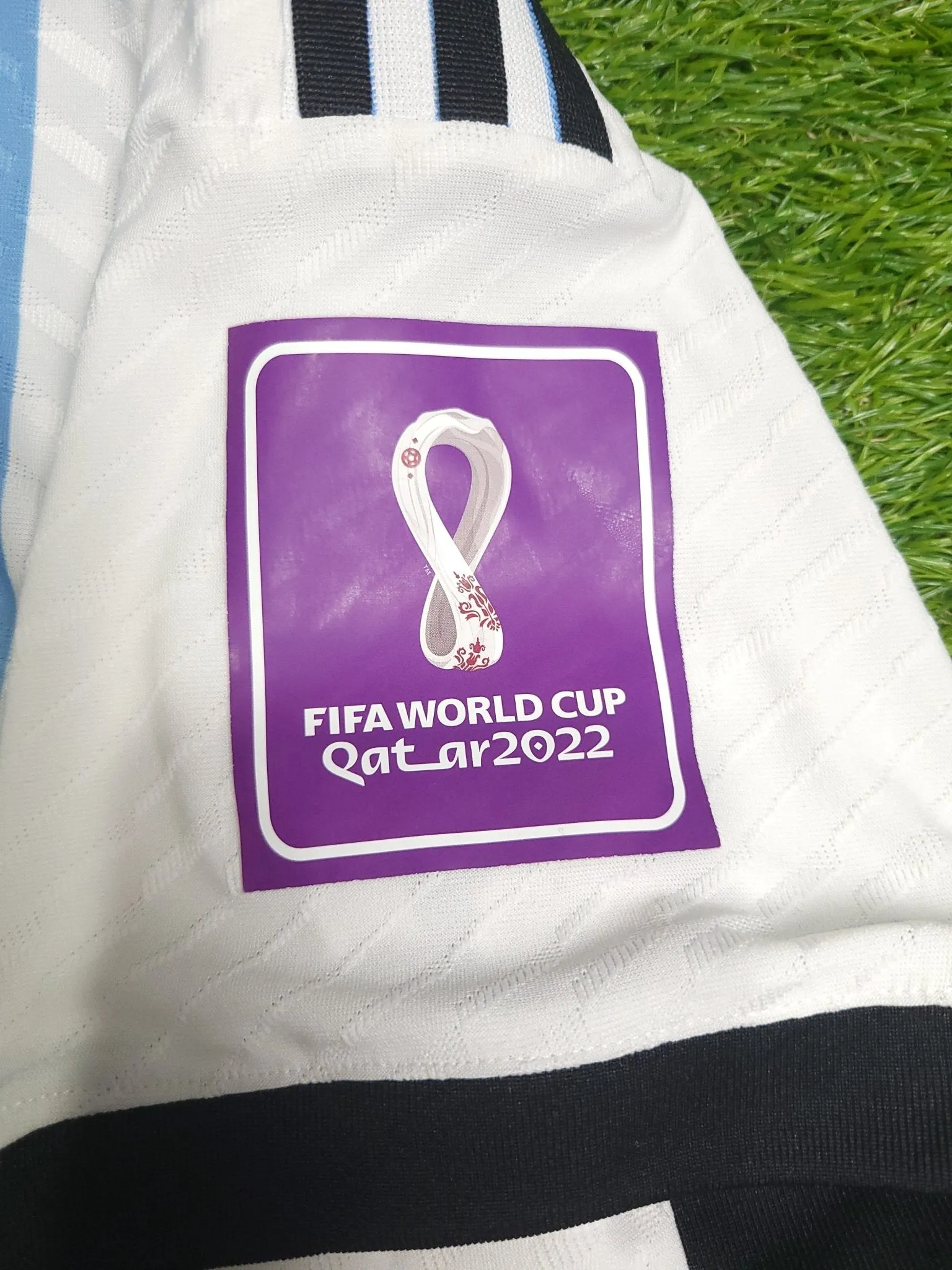 Messi Argentina 2022 WORLD CUP FINAL PLAYER ISSUE Home Soccer Jersey Shirt BNWT L SKU# HF2157