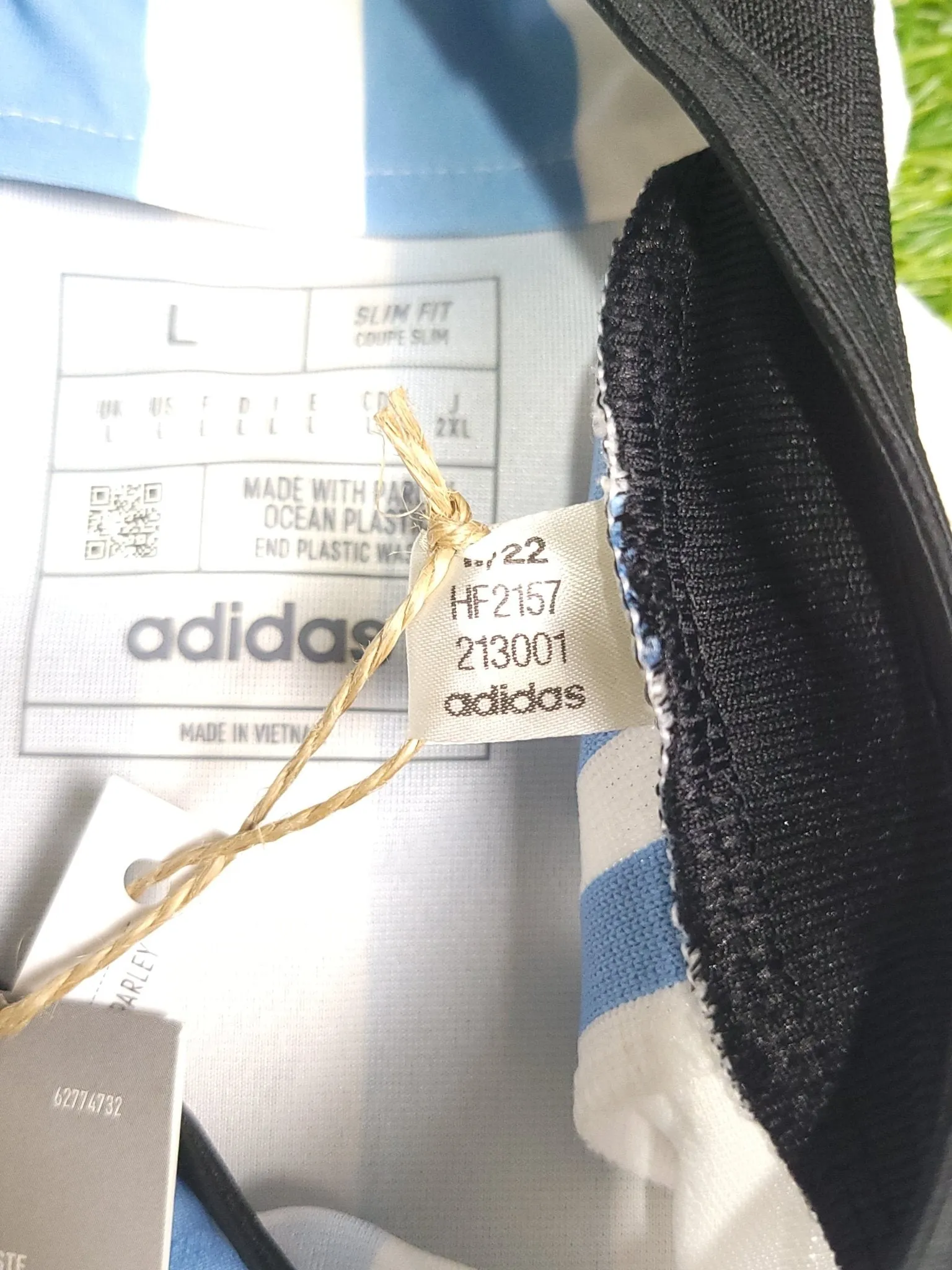 Messi Argentina 2022 WORLD CUP FINAL PLAYER ISSUE Home Soccer Jersey Shirt BNWT L SKU# HF2157