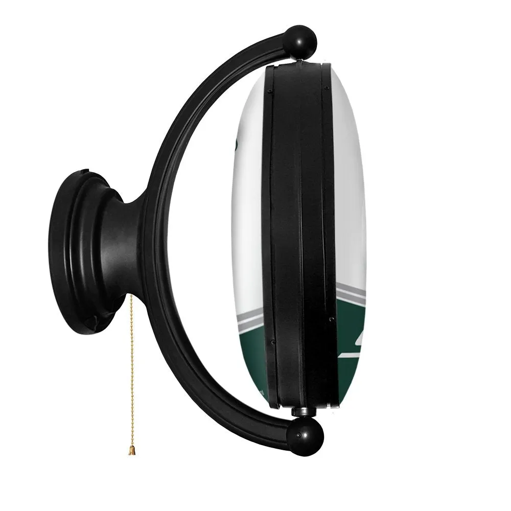 Michigan State Spartans: Sparty - Original Oval Rotating Lighted Wall Sign