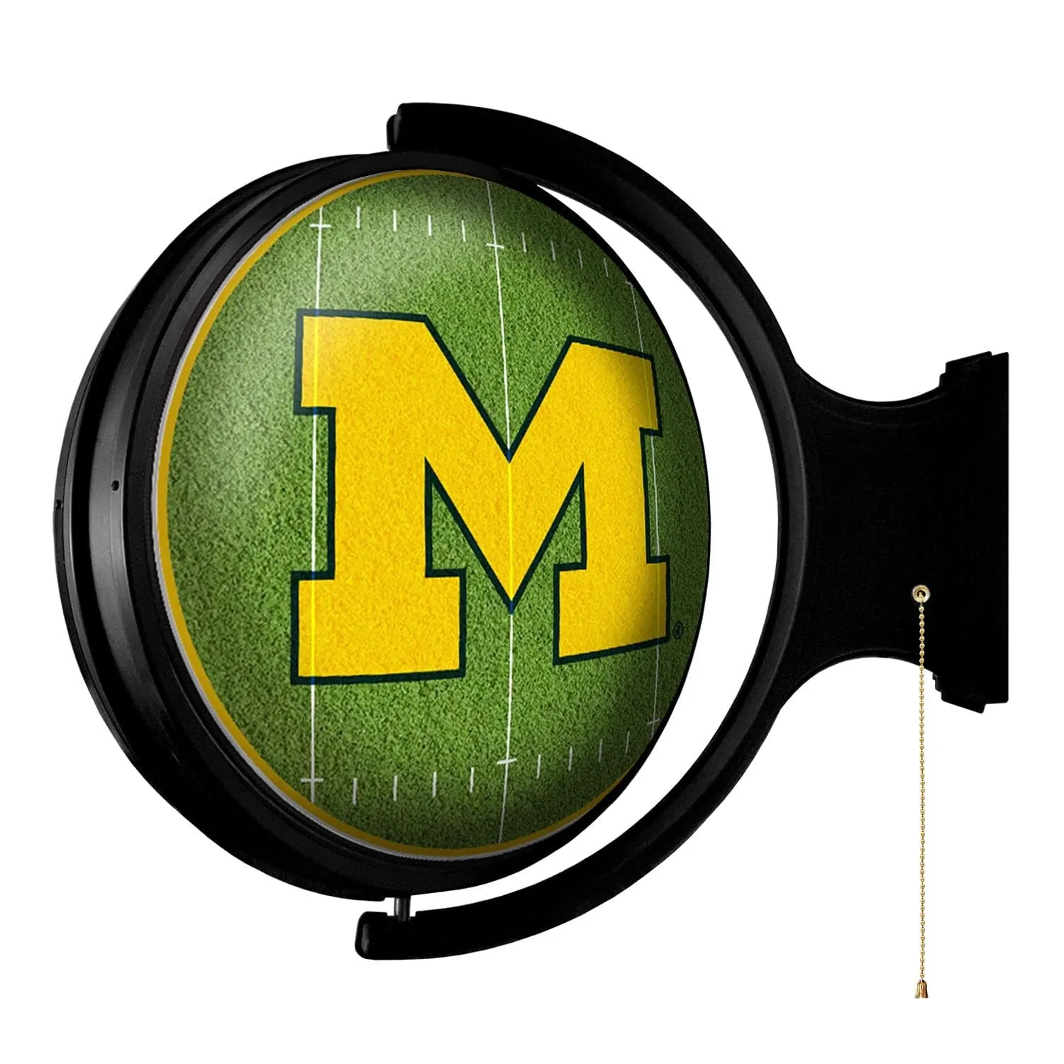 Michigan Wolverines: On the 50 - Rotating Lighted Wall Sign