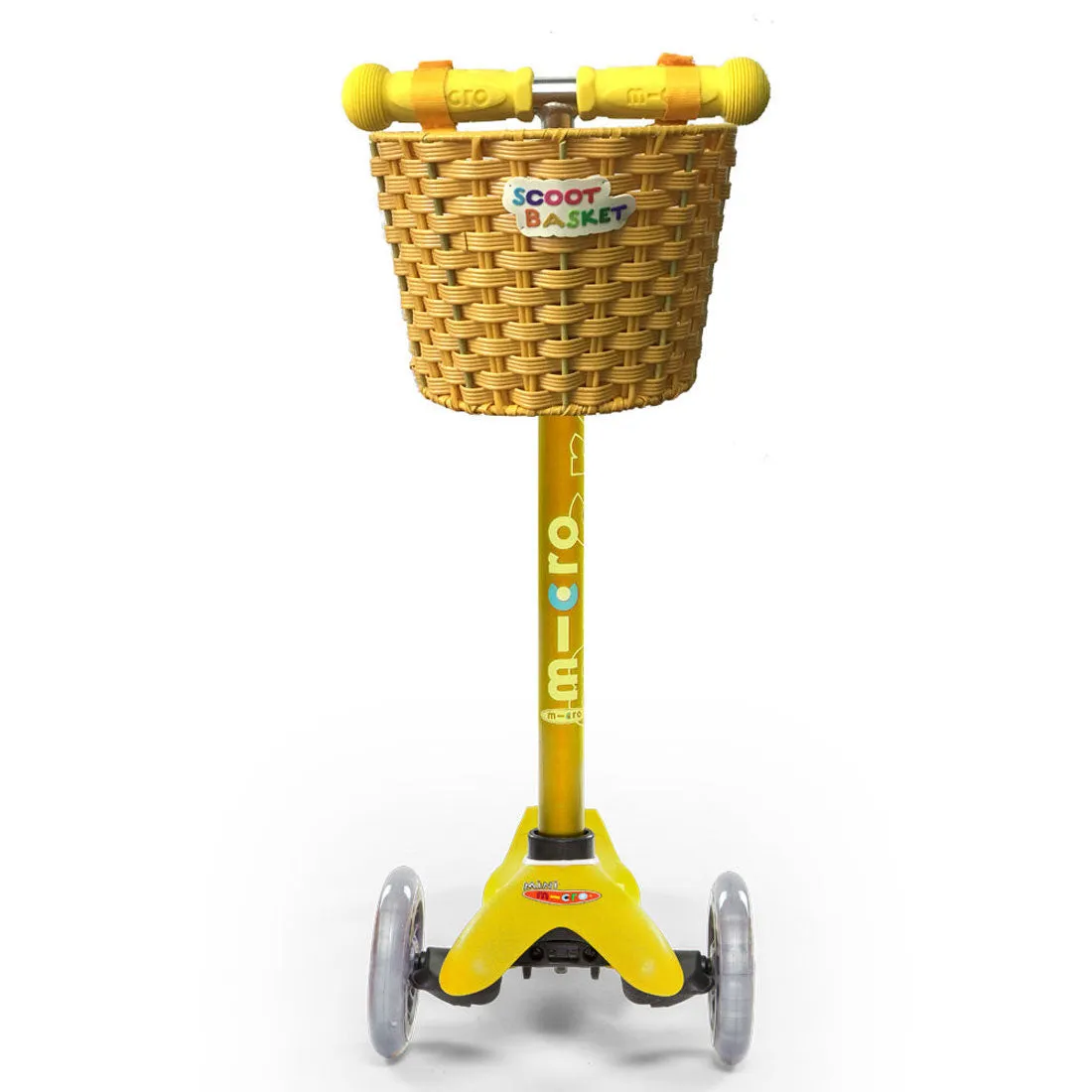 Micro Scooter Basket - Yellow