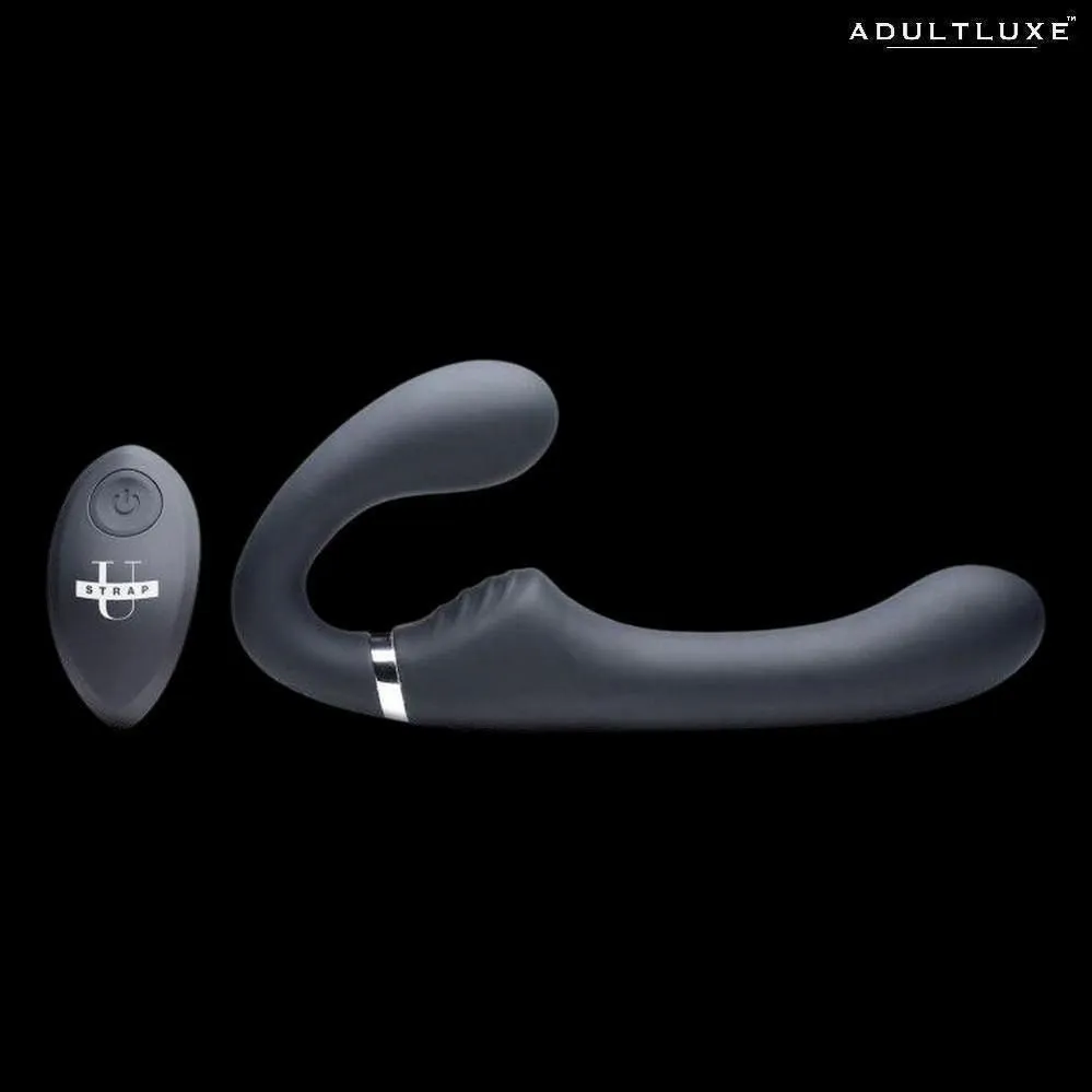 Mighty Rider Remote Control Vibrating Strapless Strap-On Vibrator