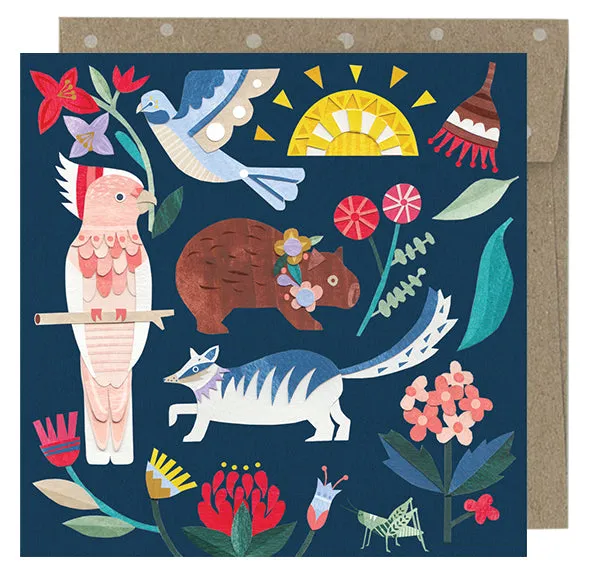 Mini Card  Designs Earth Greetings