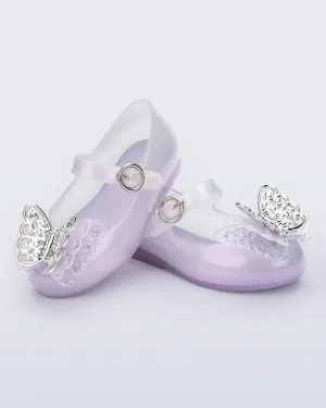 Mini Melissa Lilac Butterfly Shoes