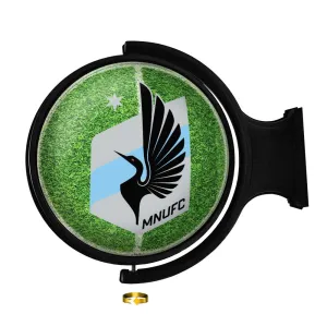 Minnesota United FC: Pitch - Original Round Rotating Lighted Wall Sign