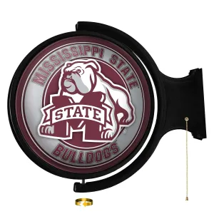 Mississippi State Bulldogs: Mascot - Original Round Rotating Lighted Wall Sign