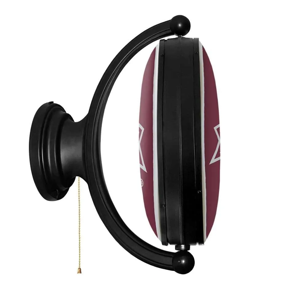 Mississippi State Bulldogs: Original Oval Rotating Lighted Wall Sign