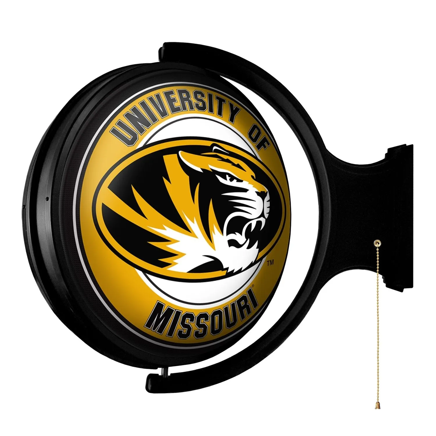 Missouri Tigers: Original Round Rotating Lighted Wall Sign