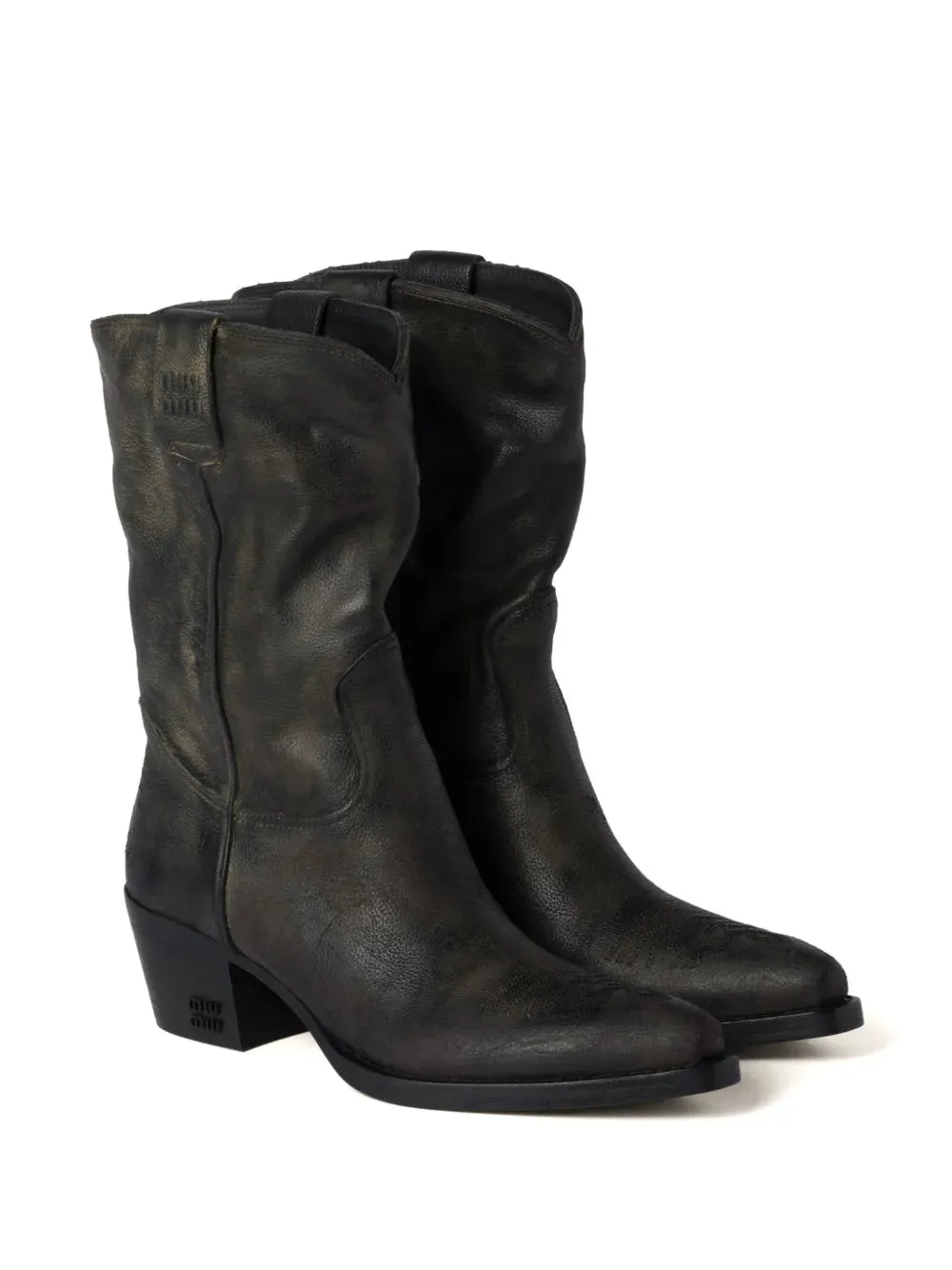 Miu Miu leather boots
