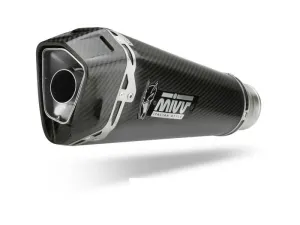 MIVV Slip-on Delta Race Carbon Exhaust For TRIUMPH 1050 SPEED TRIPLE R / S / RS 2018 - 2020
