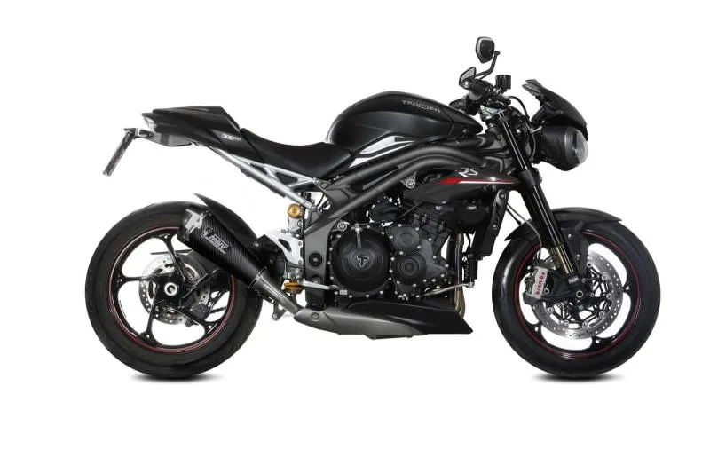 MIVV Slip-on Delta Race Carbon Exhaust For TRIUMPH 1050 SPEED TRIPLE R / S / RS 2018 - 2020