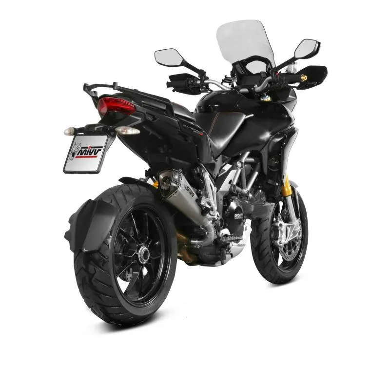 MIVV Slip-On Delta Race Stainless Steel Exhaust For DUCATI MULTISTRADA 1200 2010 - 2014