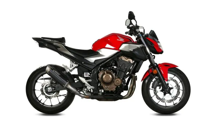 MIVV Slip-On GP Pro Black Stainless Steel Exhaust For HONDA CB 500 F | CBR 650 R 2019 - 2022