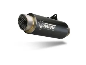 MIVV Slip-On GP Pro Black Stainless Steel Exhaust For HONDA X-ADV 750 2017 - 2022