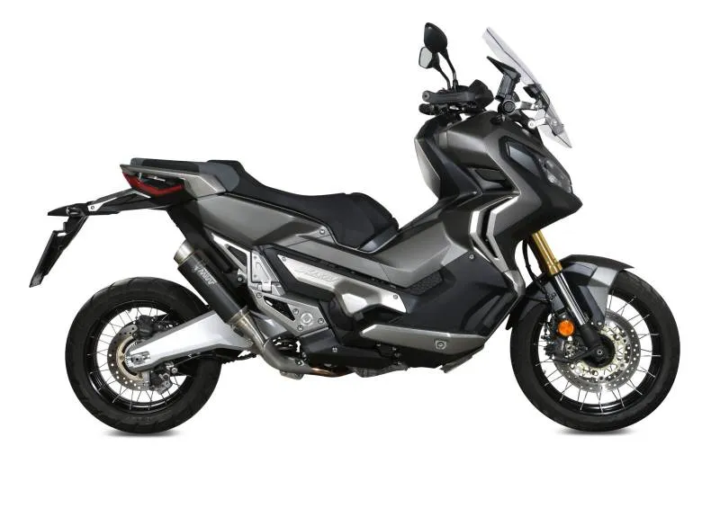 MIVV Slip-On GP Pro Black Stainless Steel Exhaust For HONDA X-ADV 750 2017 - 2022