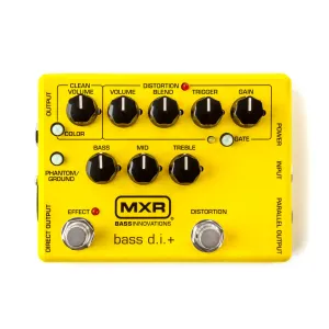 MXR Bass D.I. , Special Edition Yellow- M80Y