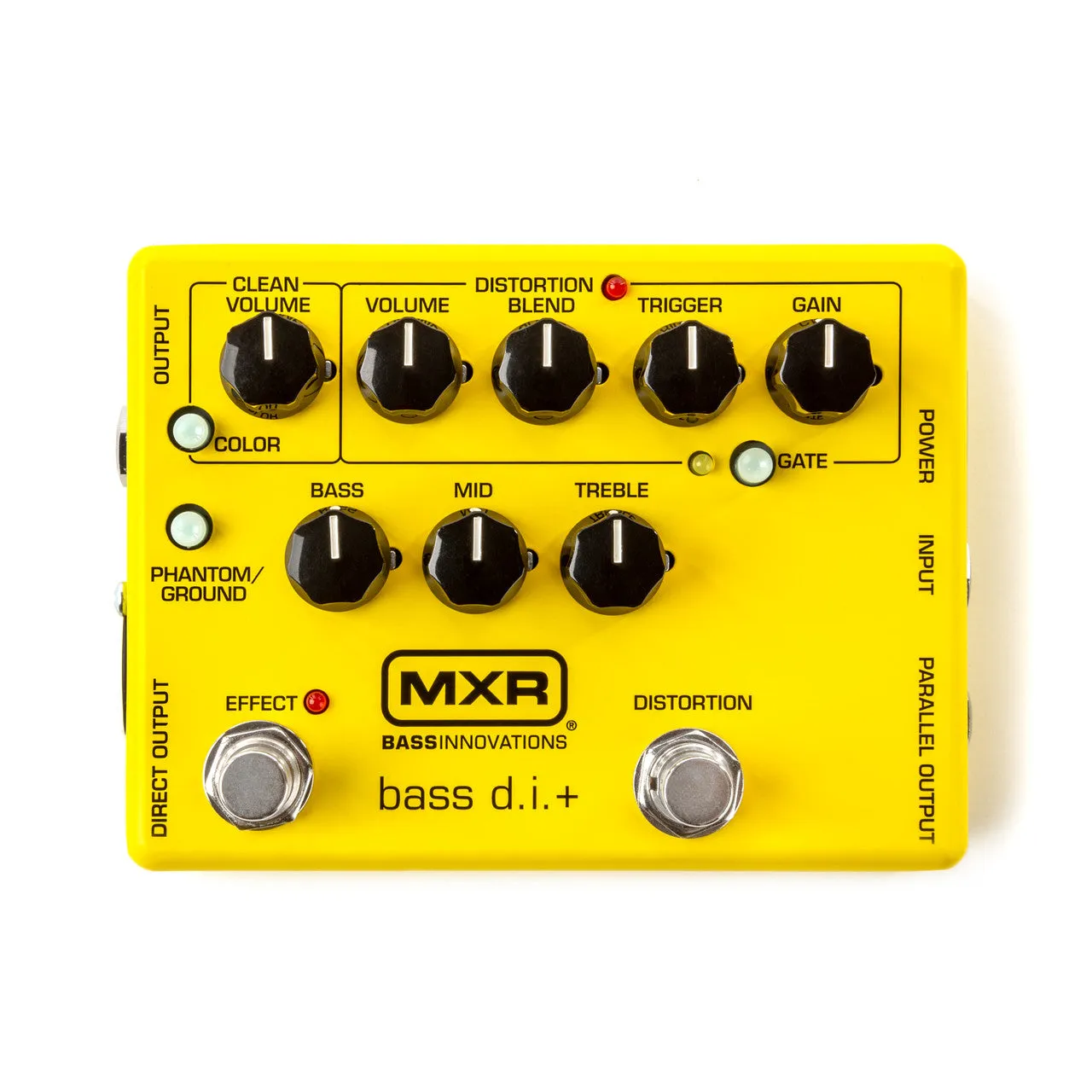 MXR Bass D.I. , Special Edition Yellow- M80Y