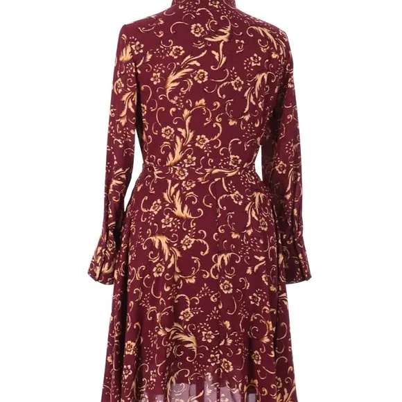 Nanette Lepore  Shirtdress with Belt Sz 14