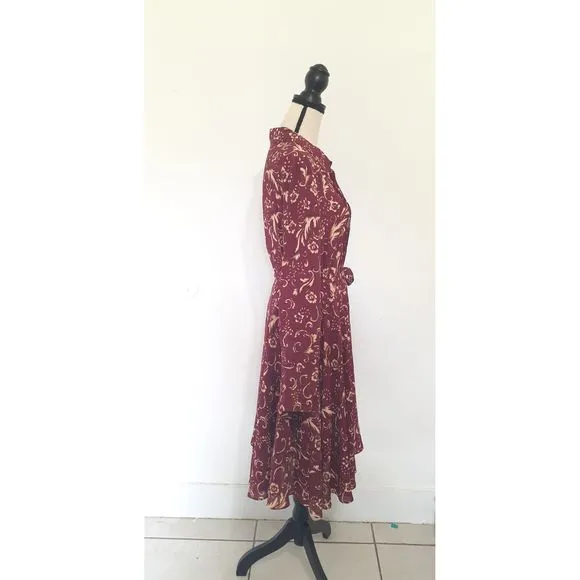 Nanette Lepore  Shirtdress with Belt Sz 14