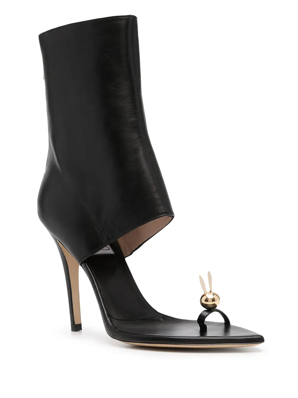 Natasha Zinko open-toe high-heeled boots