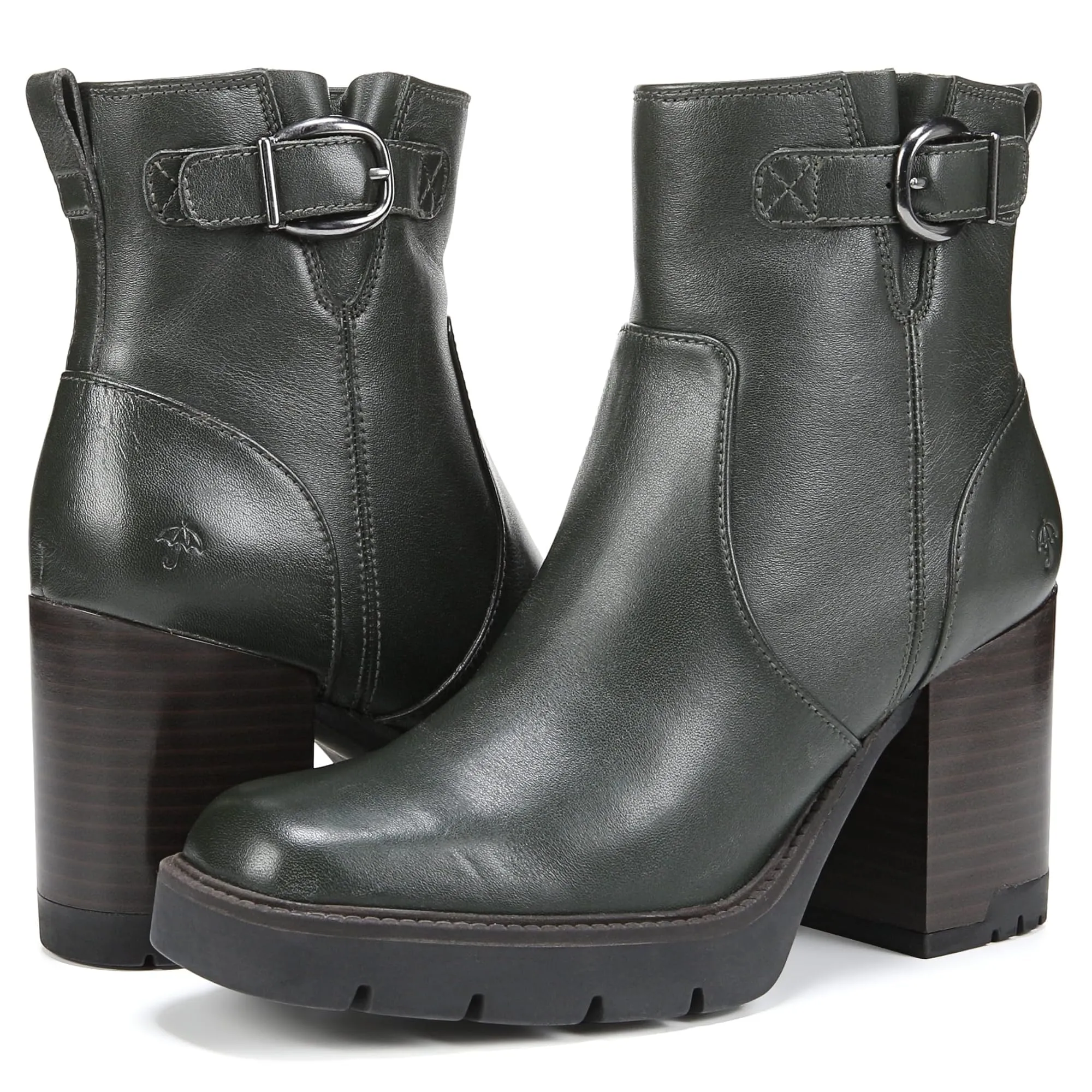 Naturalizer Wilde - Waterproof Pine Waterproof Leather 6.5 M (B)