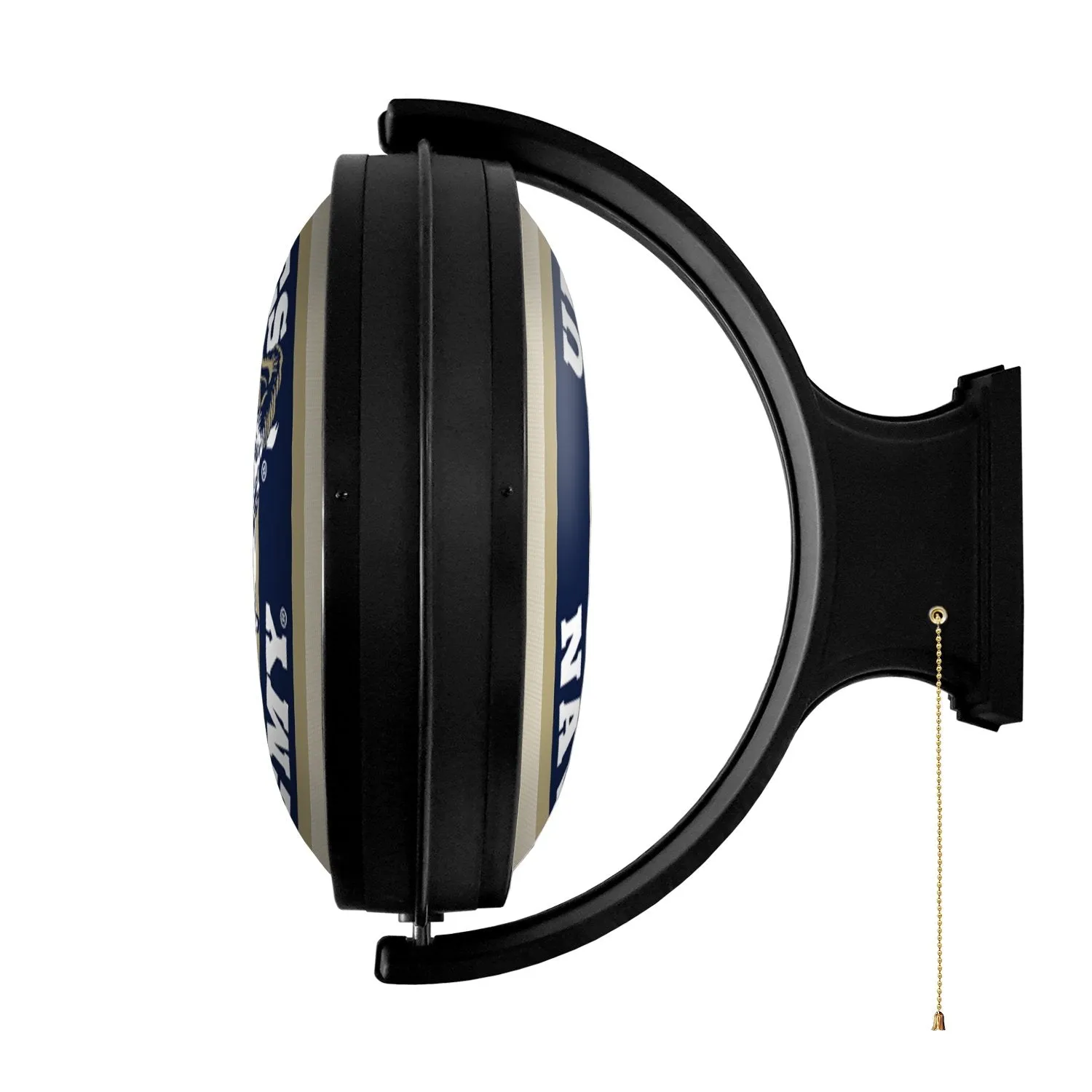 Navy Midshipmen: Bill the Goat - Original Round Rotating Lighted Wall Sign