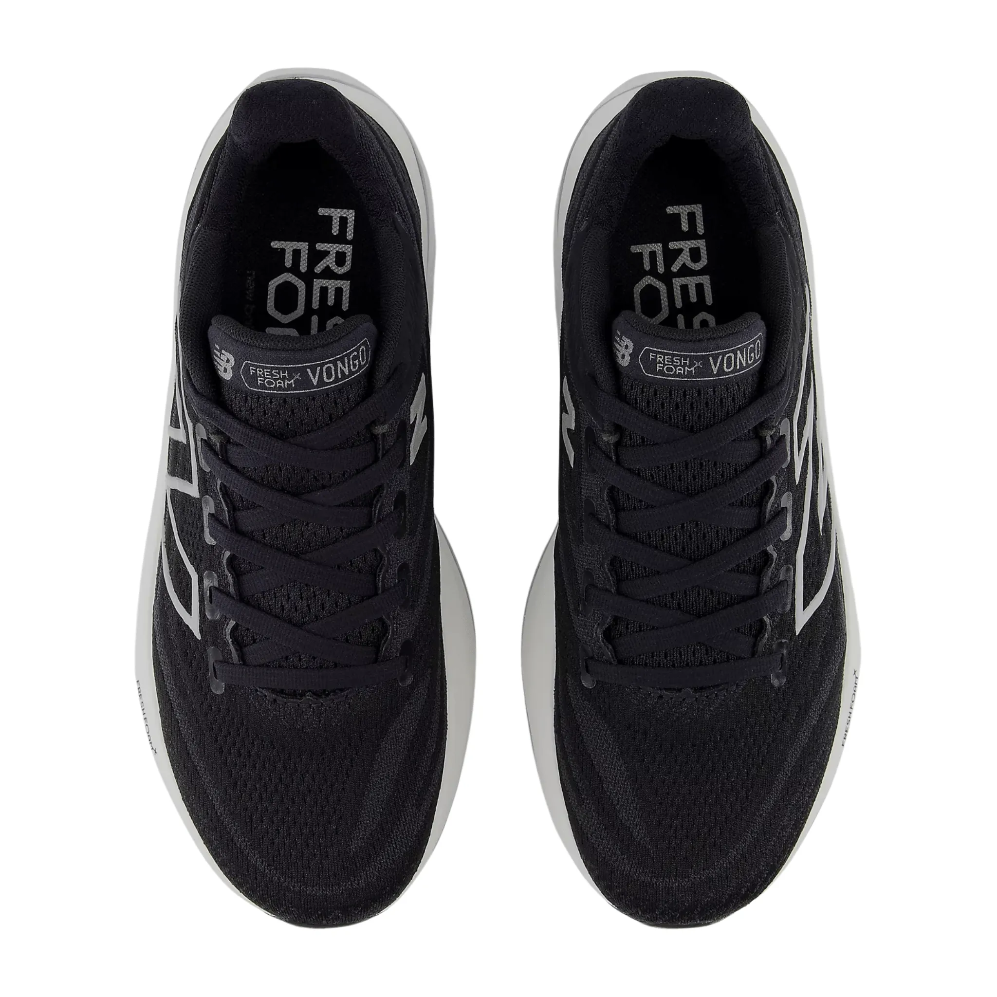New Balance Women's Fresh Foam X Vongo v6 Running Shoes - Black/White