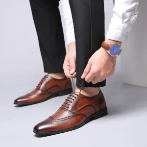 New Men's Wear Premium Design Quality Oxford Formal Shoes-Unique And Classy