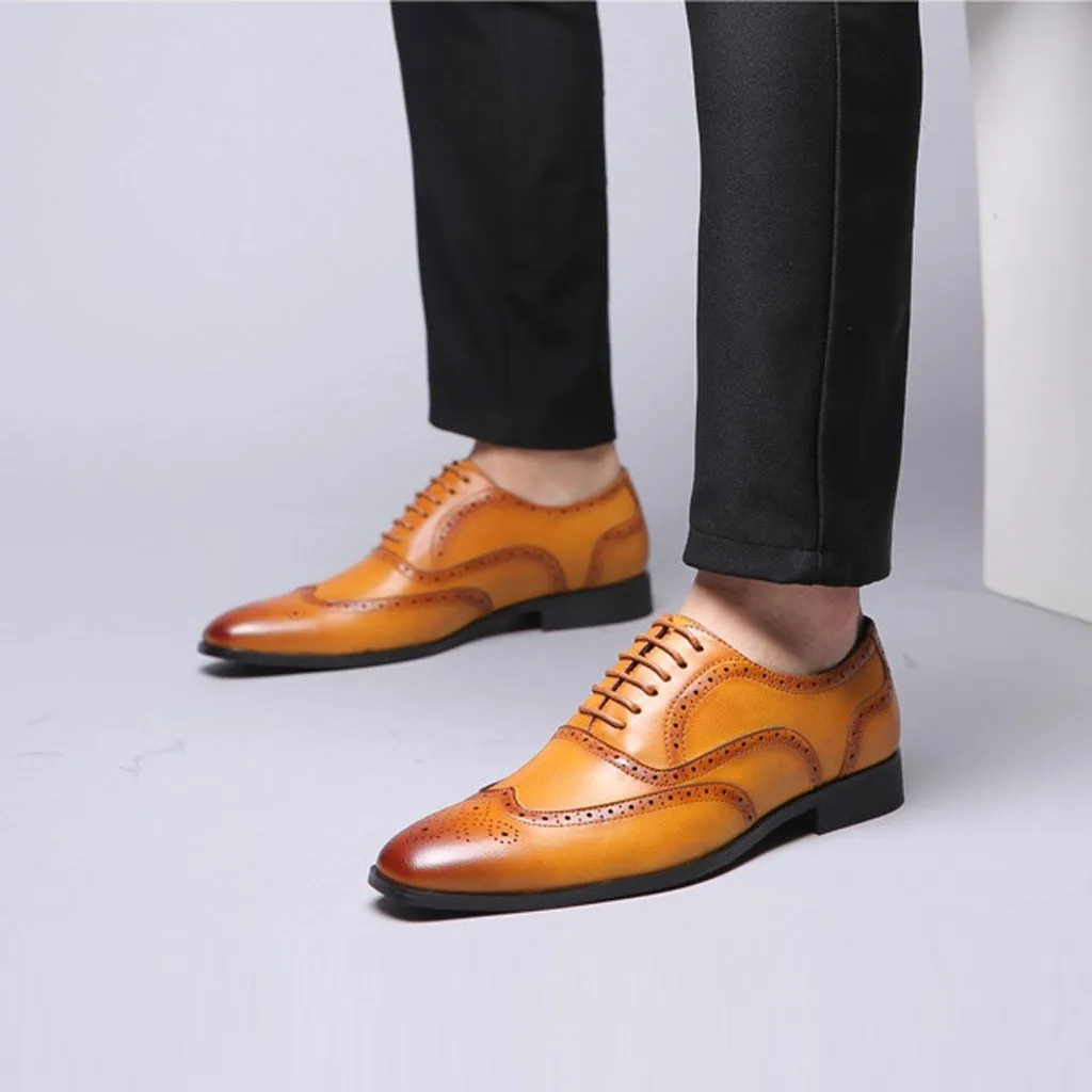 New Men's Wear Premium Design Quality Oxford Formal Shoes-Unique And Classy