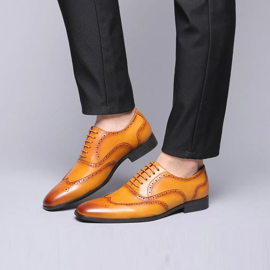 New Men's Wear Premium Design Quality Oxford Formal Shoes-Unique And Classy