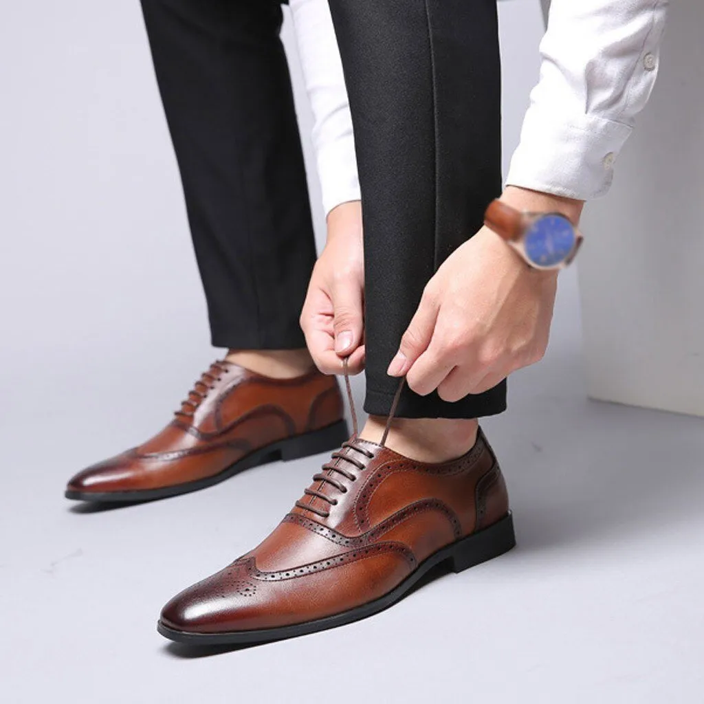 New Men's Wear Premium Design Quality Oxford Formal Shoes-Unique And Classy
